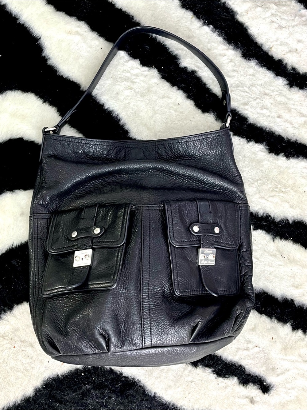 Ralph Lauren Genuine Leather Hobo Shoulder Bag💫 - Picture 9 of 9